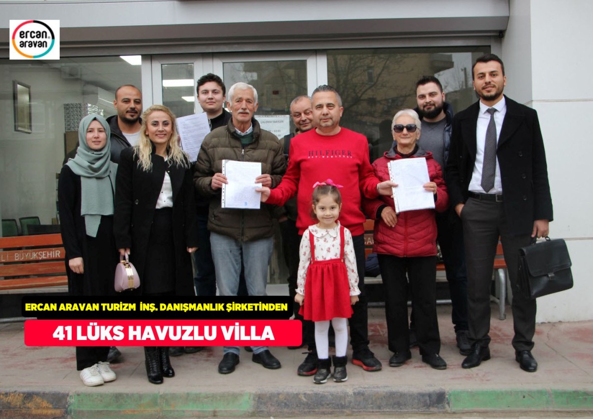 Ercan Aravan Turizm İnşaat Danışmanlık Şirketinden büyük proje