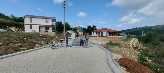 İSU, Kandıra'da üst yapı çalışmaları da yapıyor